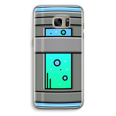 Chug Bottle: Samsung Galaxy S7 Edge Transparant Hoesje