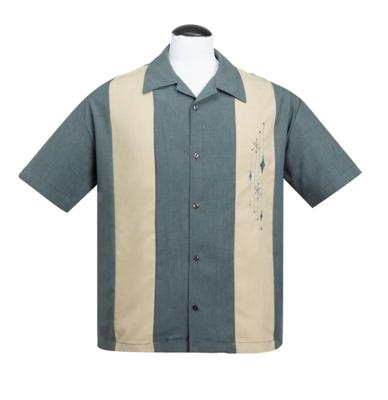 Steady Mid Century Marvel Shirt Charcoal-M