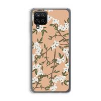 Blossoming spring: Samsung Galaxy A12 Transparant Hoesje
