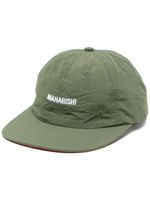 Maharishi casquette à logo brodé - Vert