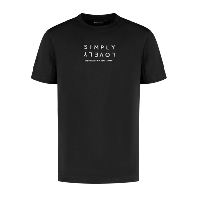 MV T-Shirt - Zwart - Simply Lovely - Max Verstappen