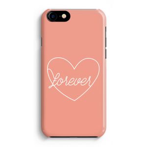 Forever heart: iPhone 8 Volledig Geprint Hoesje