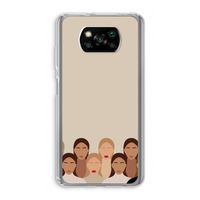 Girls girls girls: Xiaomi Poco X3 NFC Transparant Hoesje Girls girls girls: Xiaomi Poco X3 NFC Transparant Hoesje