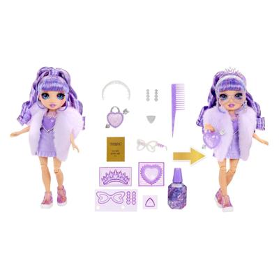 MGA Entertainment Rainbow high crystal fashion modepop - violet
