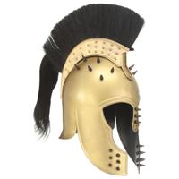 VidaXL Soldatenhelm grieks replica larp staal messingkleurig