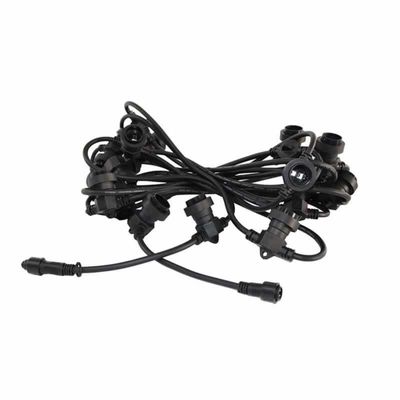 Lichtsnoer 10 meter 20 fittingen E27 Festoon Light professionele feestverlichting excl. power cable
