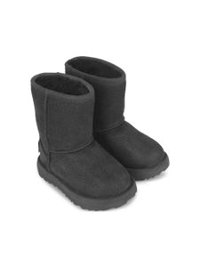 UGG Kids bottines à patch logo - Noir