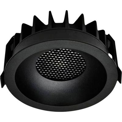 V-TAC 23675 VT-17024 LED-inbouwlamp Energielabel: F (A - G) LED 24 W Zwart