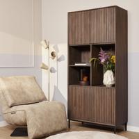 Vakkenkast Madison Walnut | 90 cm STF-6758 - thumbnail