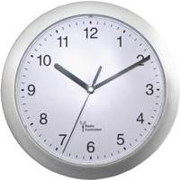 EUROTIME 56787 Wandklok Zendergestuurd 25 cm x 3.8 cm Zilver