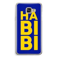 Habibi Blue: Samsung Galaxy A5 (2016) Transparant Hoesje