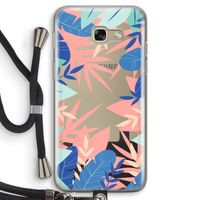 Tropisch: Samsung Galaxy A5 (2017) Transparant Hoesje met koord