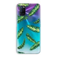 Lange bladeren: Oppo A72 Transparant Hoesje