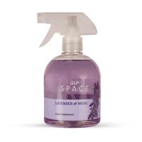 Air Space - Parfum - Roomspray - Interieurspray - Huisparfum - Huisgeur - Lavender & Musk - 500ml