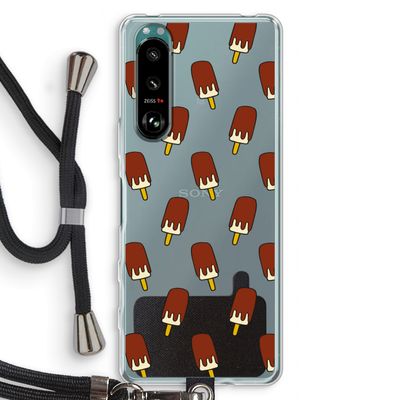 Yummy: Sony Xperia 5 III Transparant Hoesje met koord