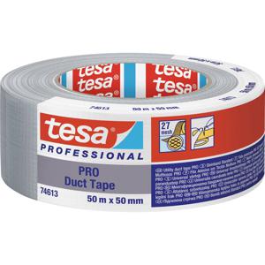 tesa Duct Tape PRO 74613 74613-00003-00 Reparatietape Grijs (l x b) 50 m x 50 mm 1 stuk(s)