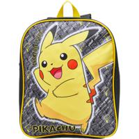 Pokémon Pikachu Kinderrugzak Jongens 31 x 25 cm 5L Zwart/Geel - thumbnail