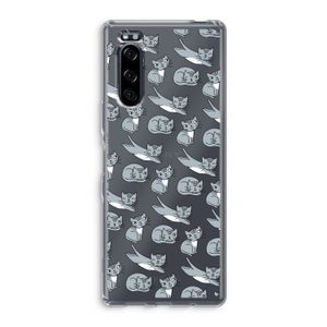 Poezen: Sony Xperia 5 Transparant Hoesje