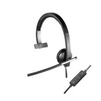 Hoofdtelefoon met microfoon Logitech H650e Zwart