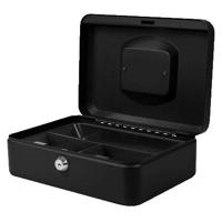 Geldkist pavo 250x180x90mm zwart