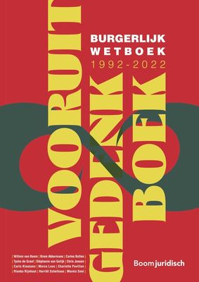 Vooruitgedenkboek Burgerlijk Wetboek 1992-2022 - - ebook