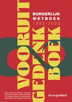 Vooruitgedenkboek Burgerlijk Wetboek 1992-2022 - - ebook