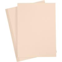 Gekleurd Karton, A4, vel 210x297 mm, 180 gr, beige, 20 vel/ 1 doos