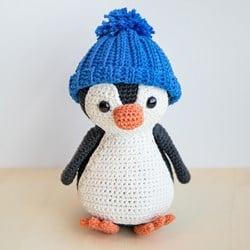 Winter Pinguin Haakpatroon