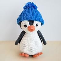 Winter Pinguin Haakpatroon