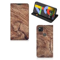 Google Pixel 4a Book | Wallet Case | Tree Trunk