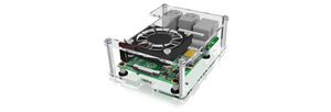 ICY BOX-RP106 transparant acryl frame voor Raspberry Pi 2/3/4