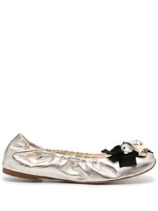 Casadei ballerines Queen Bee - Or