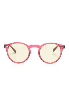 Oliver Peoples Gregory round-frame sunglasses - Rose