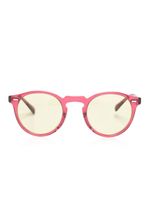 Oliver Peoples Gregory round-frame sunglasses - Rose - thumbnail