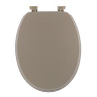 Tendance Toiletbril Breeze - taupe - MDF hout - universeel - standaard wc bril Tendance Toiletbril Breeze - taupe - MDF hout - universeel - standaard wc bril