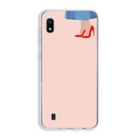 High heels: Samsung Galaxy A10 Transparant Hoesje