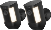 Ring Spotlight Cam Pro - Battery - Zwart - 2-pack - thumbnail