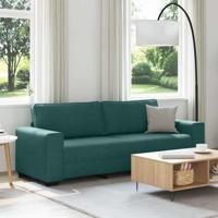 3-zitsbank donkergroen 180 cm stof
