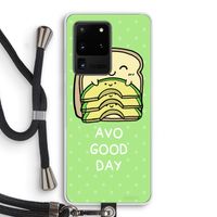 Avo Good Day: Samsung Galaxy S20 Ultra Transparant Hoesje met koord