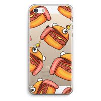 Hamburger: iPhone 5 / 5S / SE Transparant Hoesje Hamburger: iPhone 5 / 5S / SE Transparant Hoesje