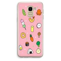 Happy bento friends: Samsung Galaxy J6 (2018) Transparant Hoesje