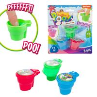 Scheetputty in mini toilet 3st op kaart