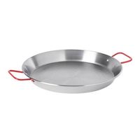 Paella pan, Plaatstaal, 50cm - Garcima Valenciana