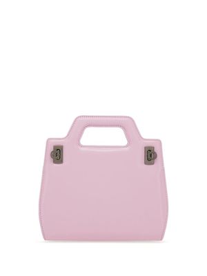 Ferragamo mini sac Wanda en cuir - Rose