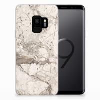 Samsung Galaxy S9 | TPU | Siliconen hoesje | Marmer Beige Samsung Galaxy S9 | TPU | Siliconen hoesje | Marmer Beige