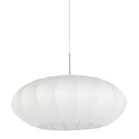 Steinhauer HanglampSparkled Light metaal met witte kap - 3808ST Steinhauer HanglampSparkled Light metaal met witte kap - 3808ST