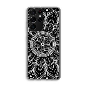 Roses Are Red: Samsung Galaxy S21 Ultra Transparant Hoesje