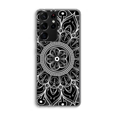 Roses Are Red: Samsung Galaxy S21 Ultra Transparant Hoesje