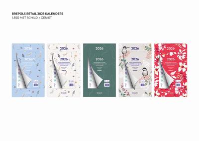 Brepols wand week kalender, fantasy 2026