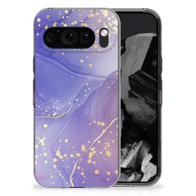Smartphone hoesje voor Google Pixel 9 Pro XL Watercolor Paars